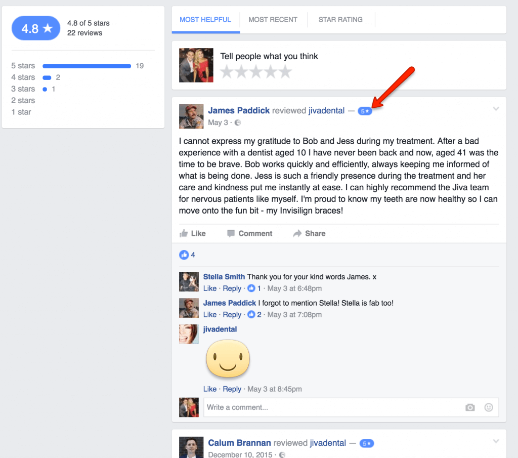 dental-facebook-reviews