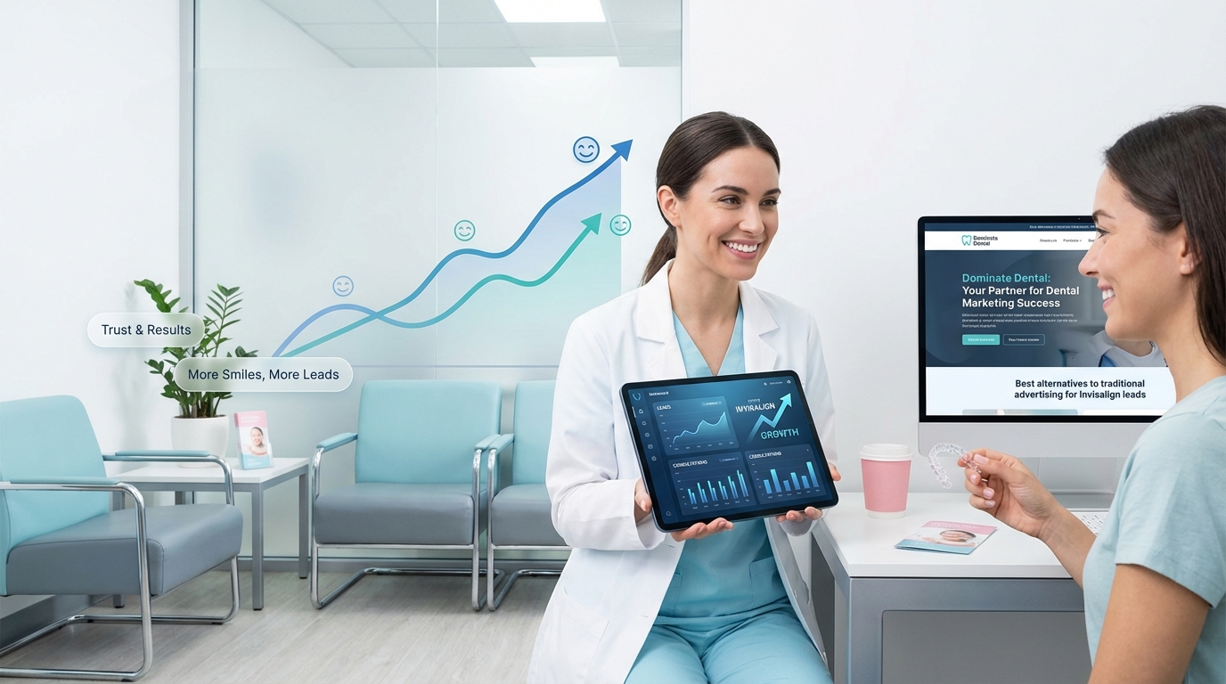 Best alternatives to traditional advertising for Invisalign leads.