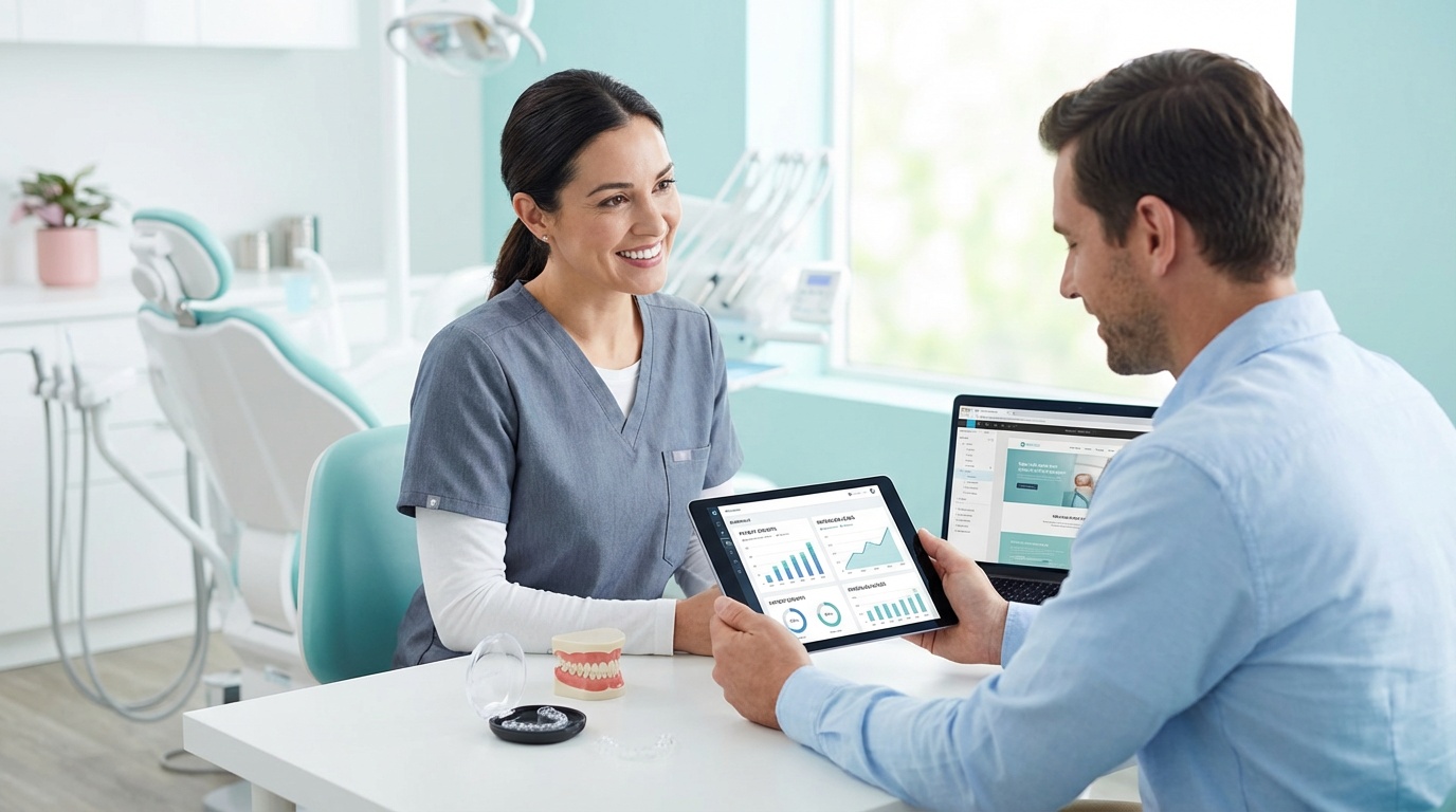 Compare pay-per-lead and retainer marketing for Invisalign.