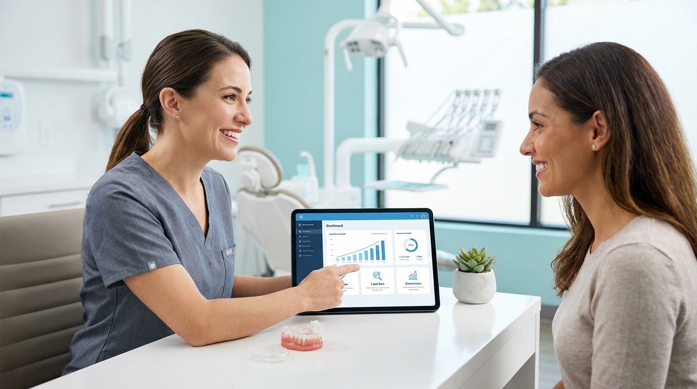 Compare pay-per-lead and retainer marketing for Invisalign.