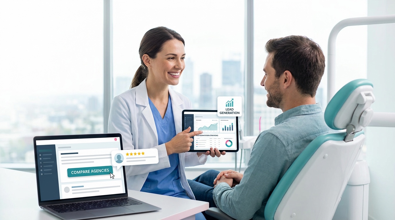 Compare UK dental marketing agencies for high-ticket treatments.