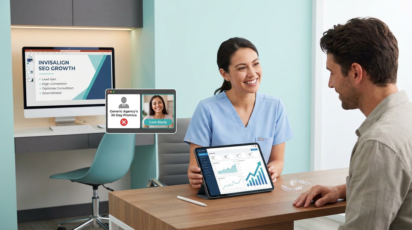 Cost of local SEO for Invisalign in UK dentistry.