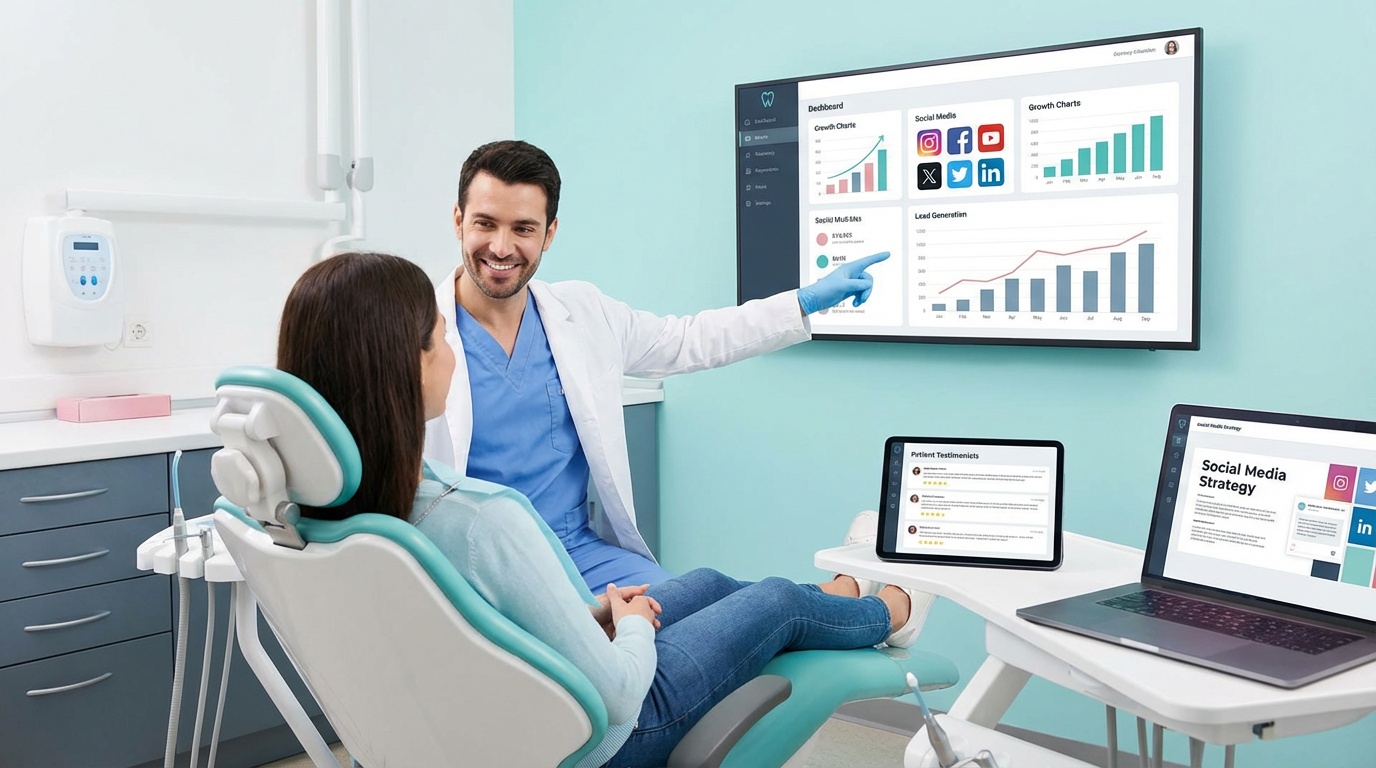 dental practice social media content