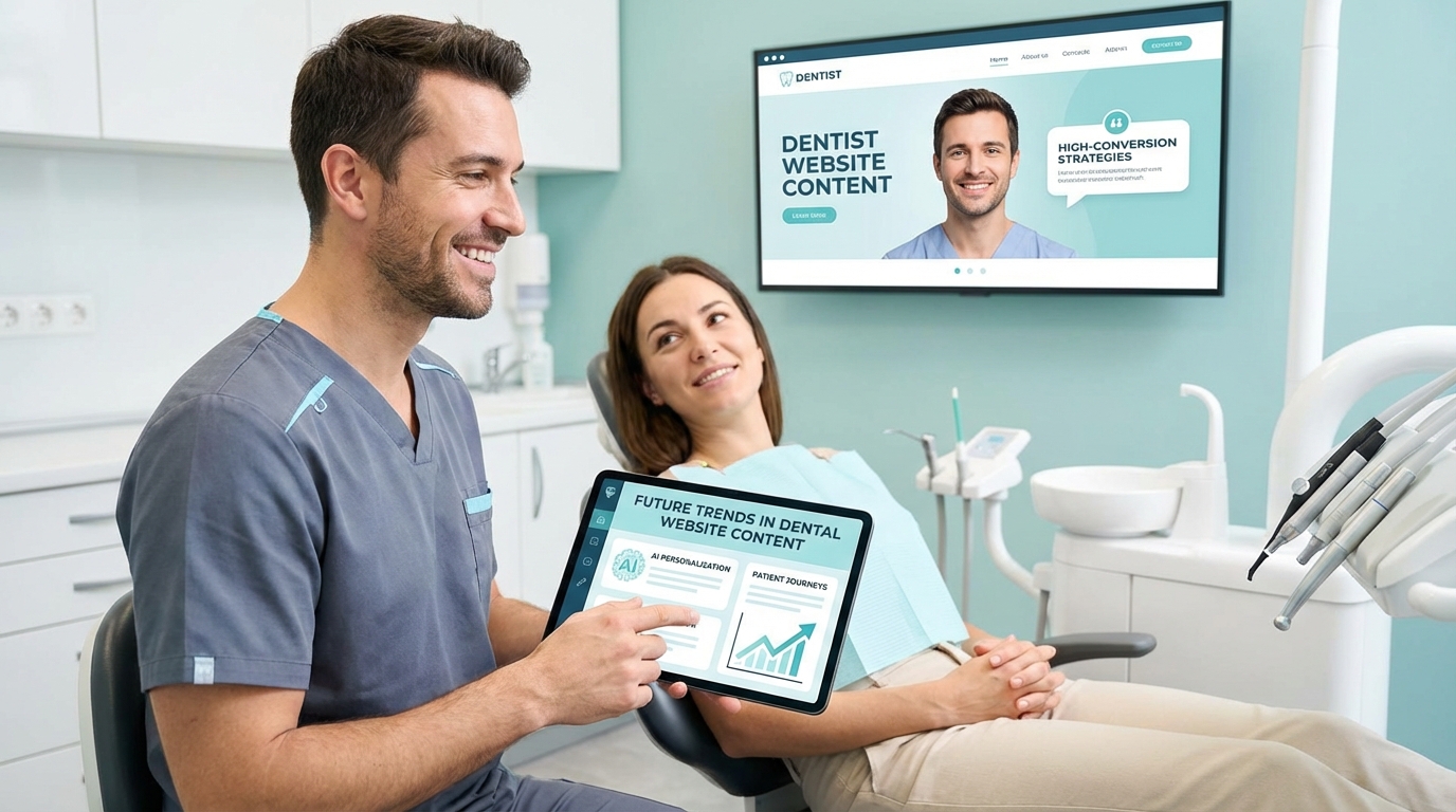 dentist website content