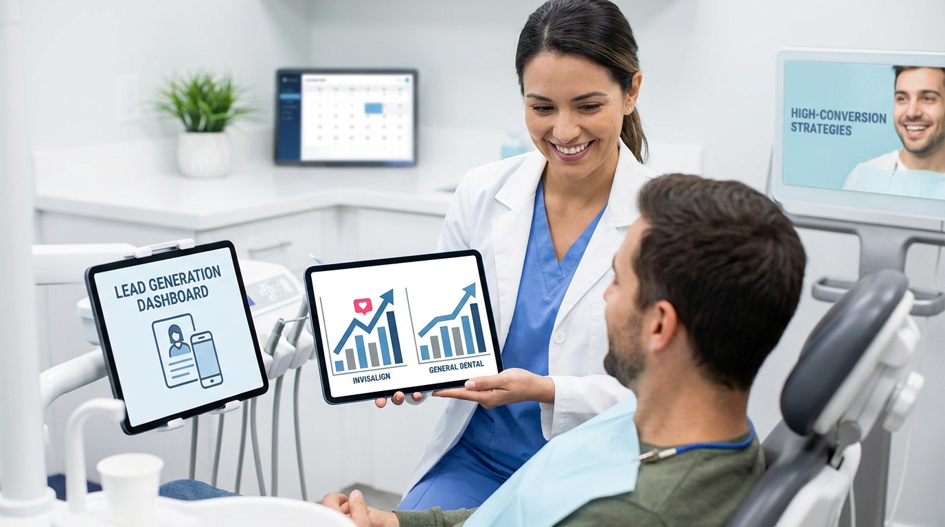 Invisalign marketing services vs general dental marketing.