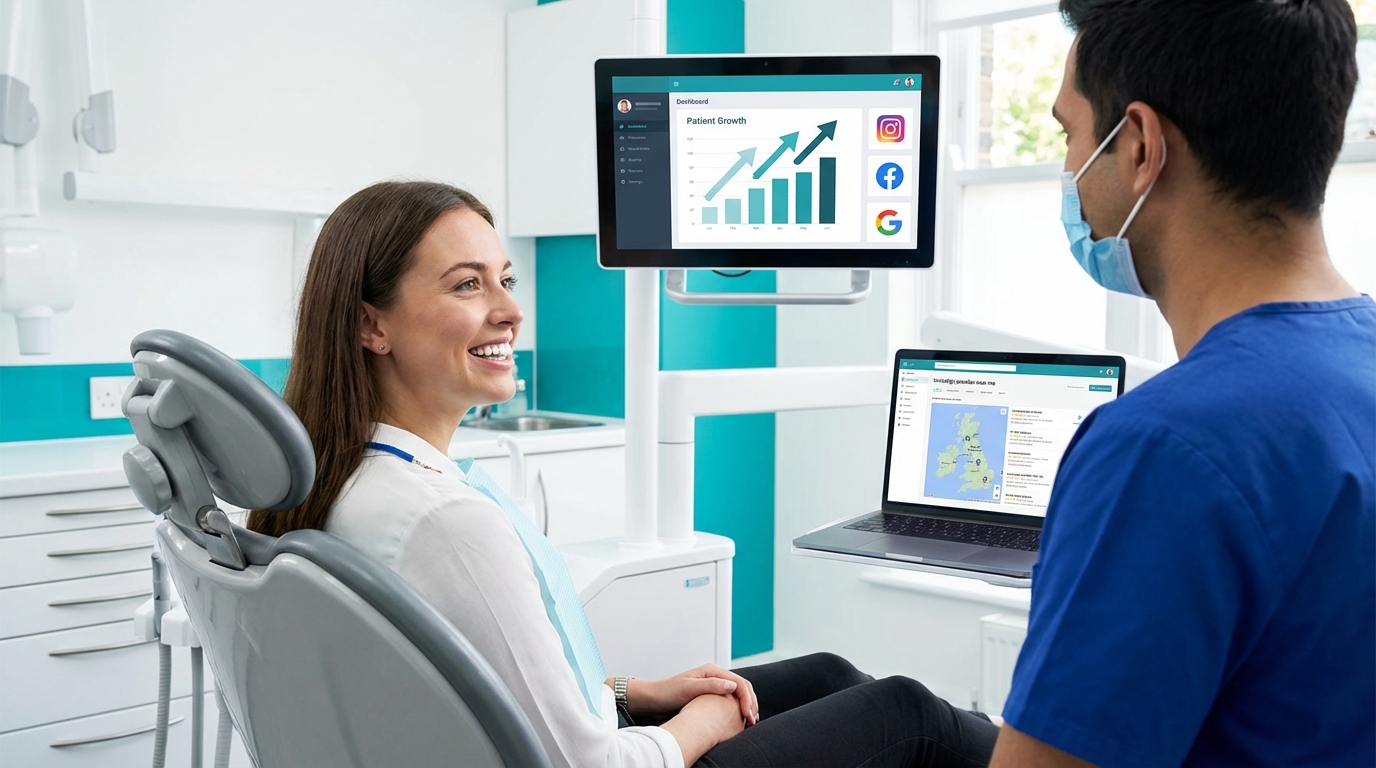 Recommended social media management for Invisalign growth.