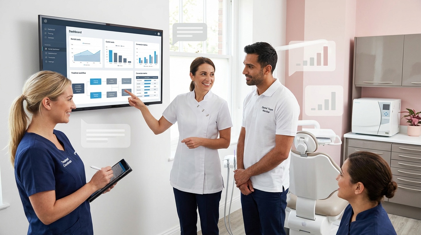 Cost of dental team training for Invisalign conversions.