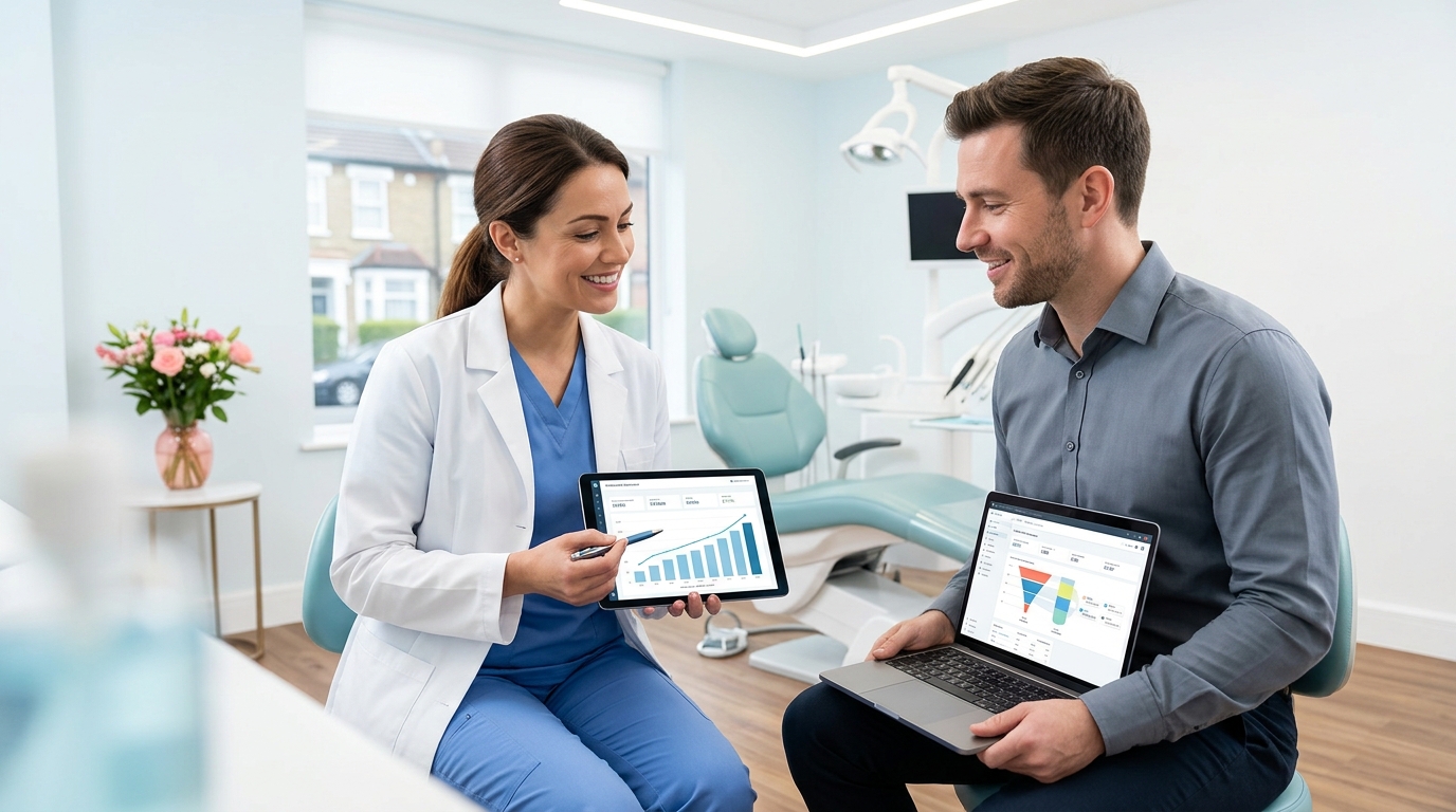 Recommended webmasters for dental website designers in UK.