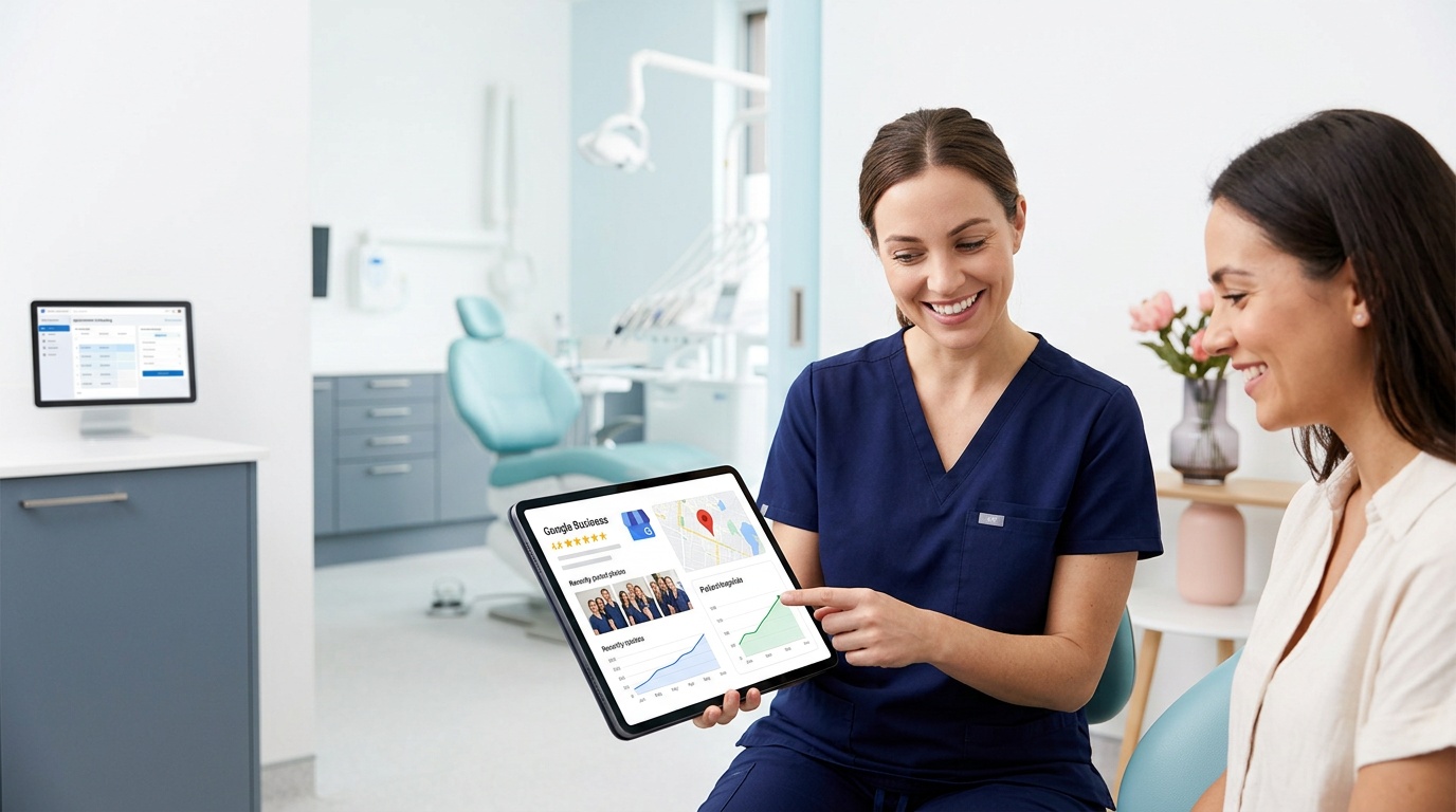 Affordable webmaster for local SEO for dentists.