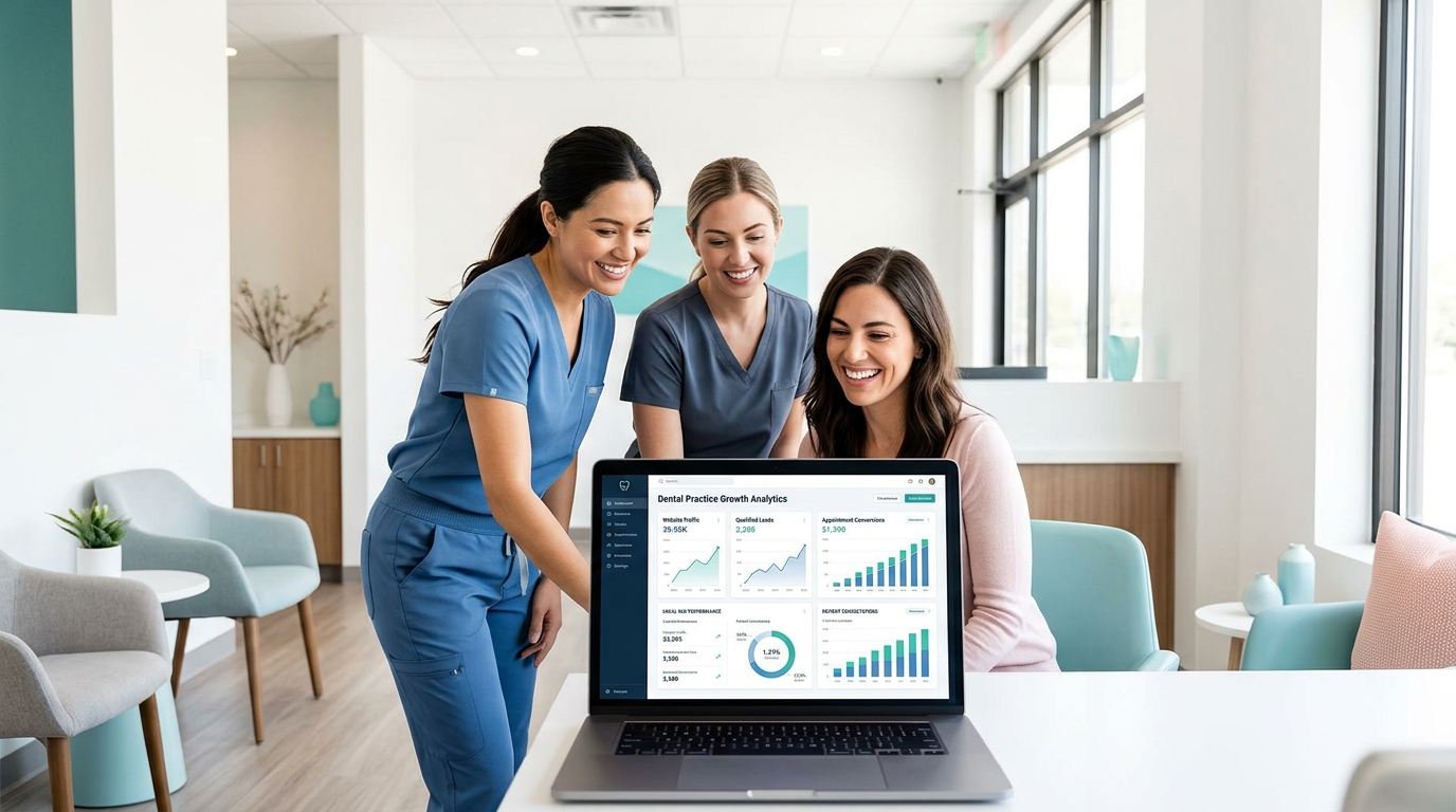 Affordable webmaster for local SEO for dentists.