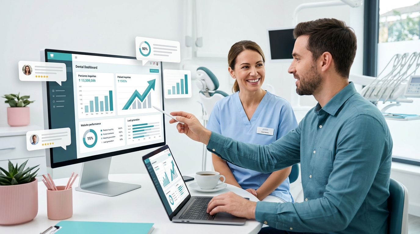 How much does a part-time webmaster cost for dental SEO in UK?