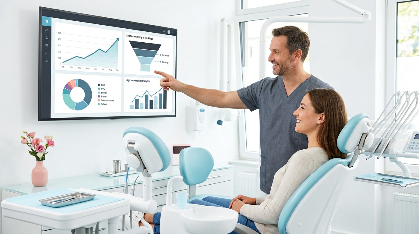 Affordable part-time webmaster for dental advertising.