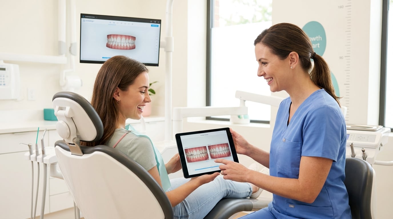 Best dental website design companies for Invisalign promotion.