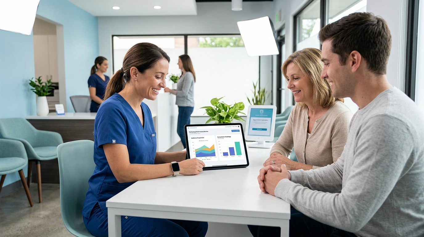 What can a dental marketing review reveal?