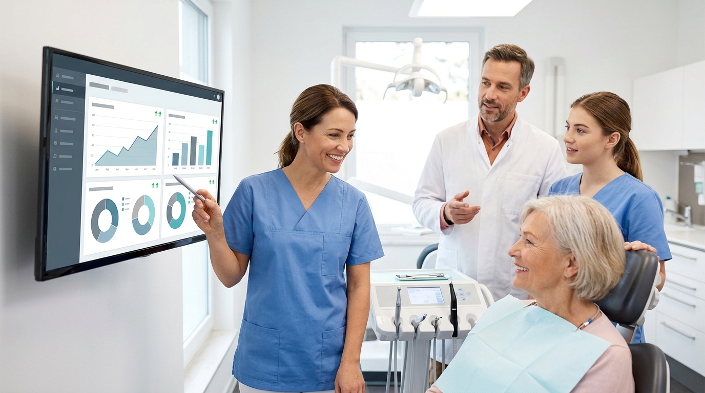 What are the benefits for a dental team?