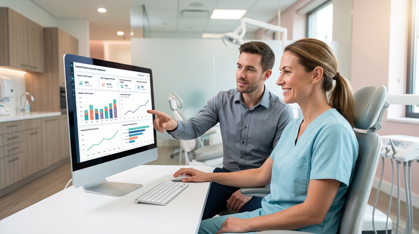 Dental clinic social media audience analysis example