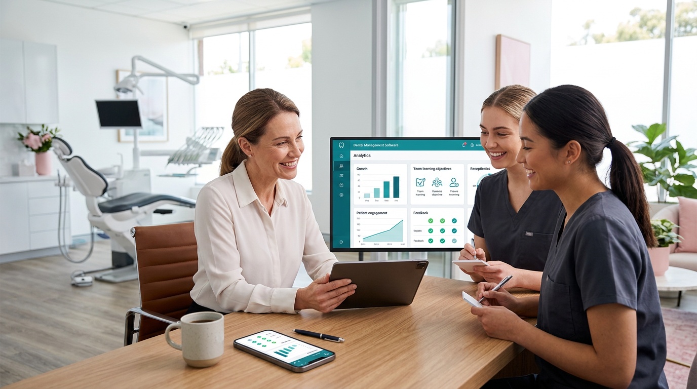 Benefits of Recommended services for dental team training feedback tracking?