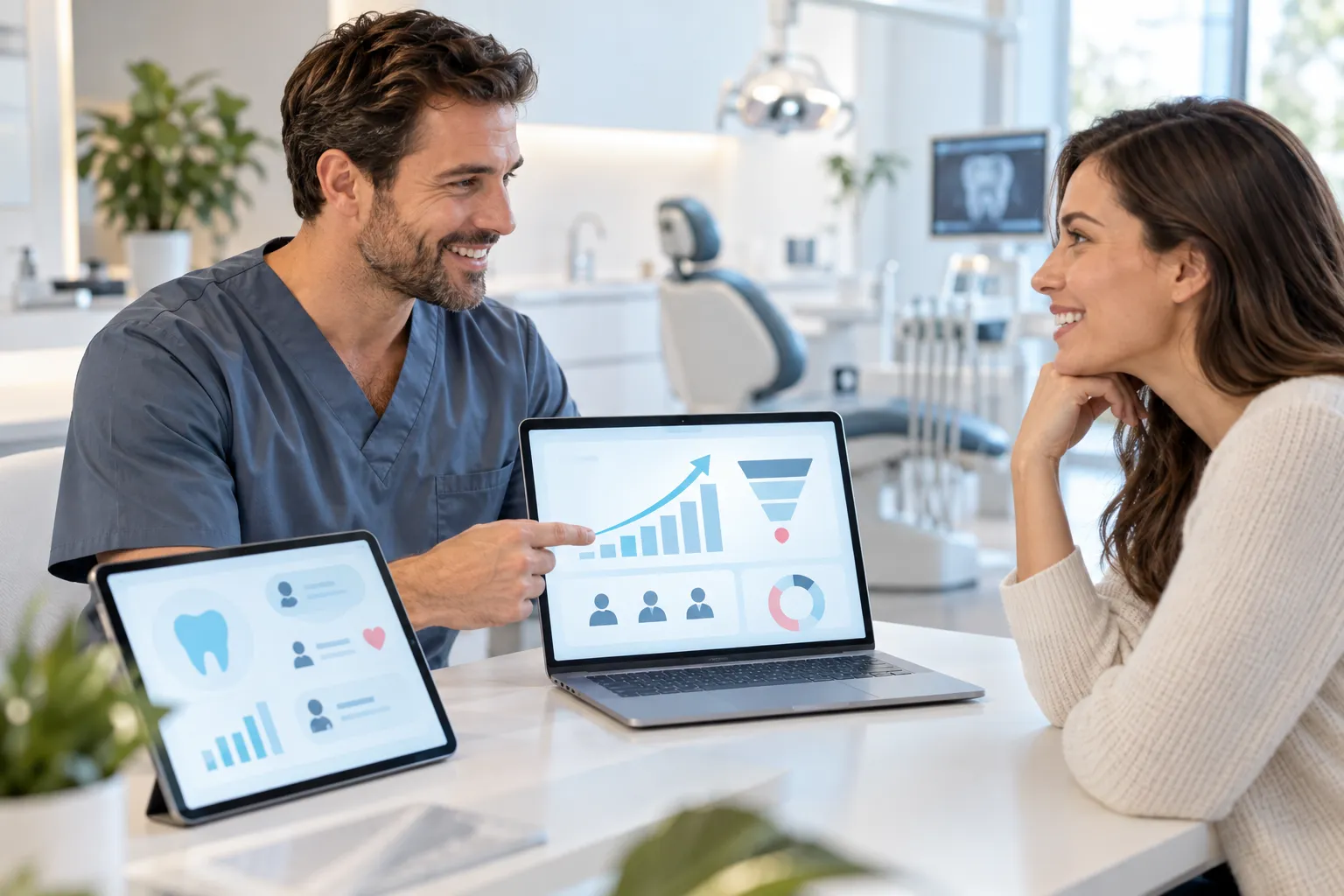 Top dental marketing for composite bonding vs implants
